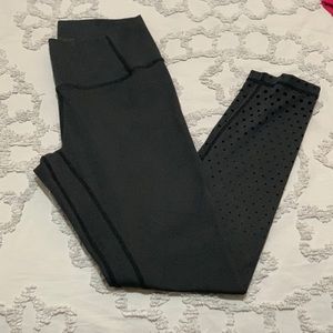 Ethos Basic Leggings Laser Cut — Black